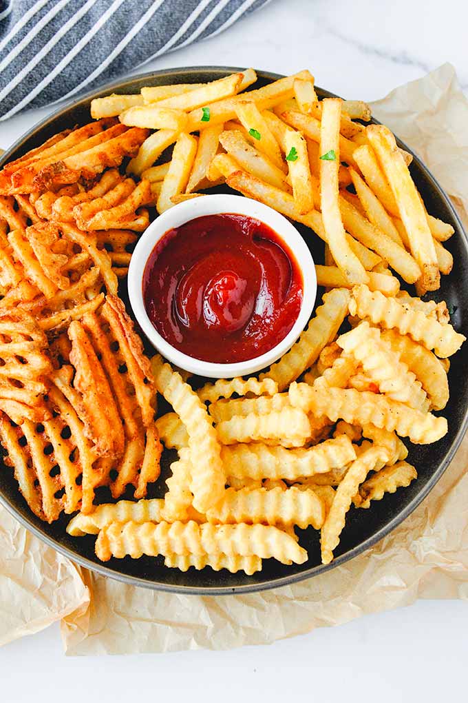 Crinkle-Cut and Waffle Fries - Southern Cast Iron