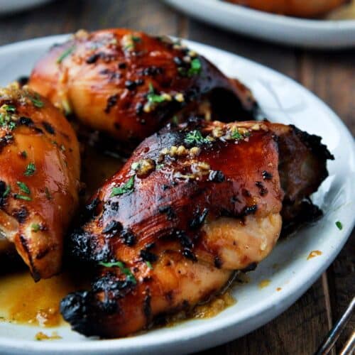 Air Fryer Marinated Chicken Thighs Home Cooked Harvest