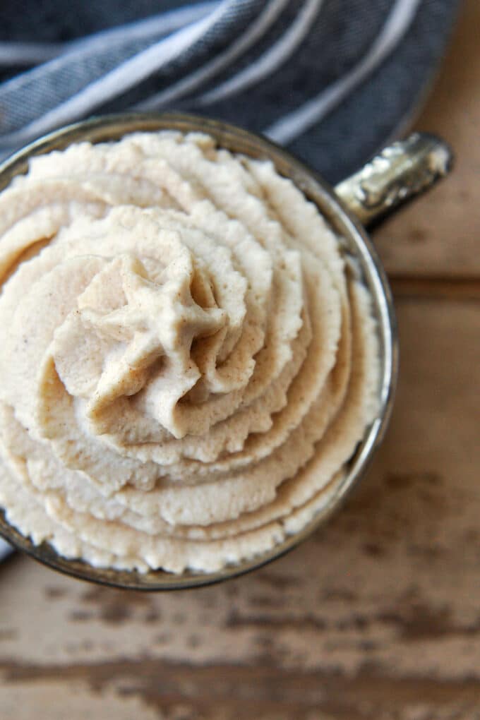 Homemade Cinnamon Whipped Cream Home Cooked Harvest
