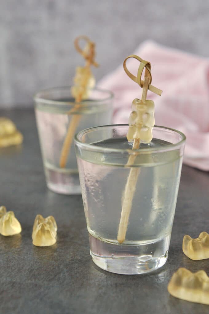 White Gummy Bear Shot Recipe Home Cooked Harvest