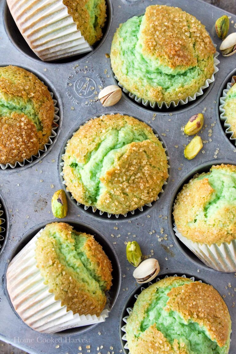 Pistachio Muffin Recipe Home Cooked Harvest