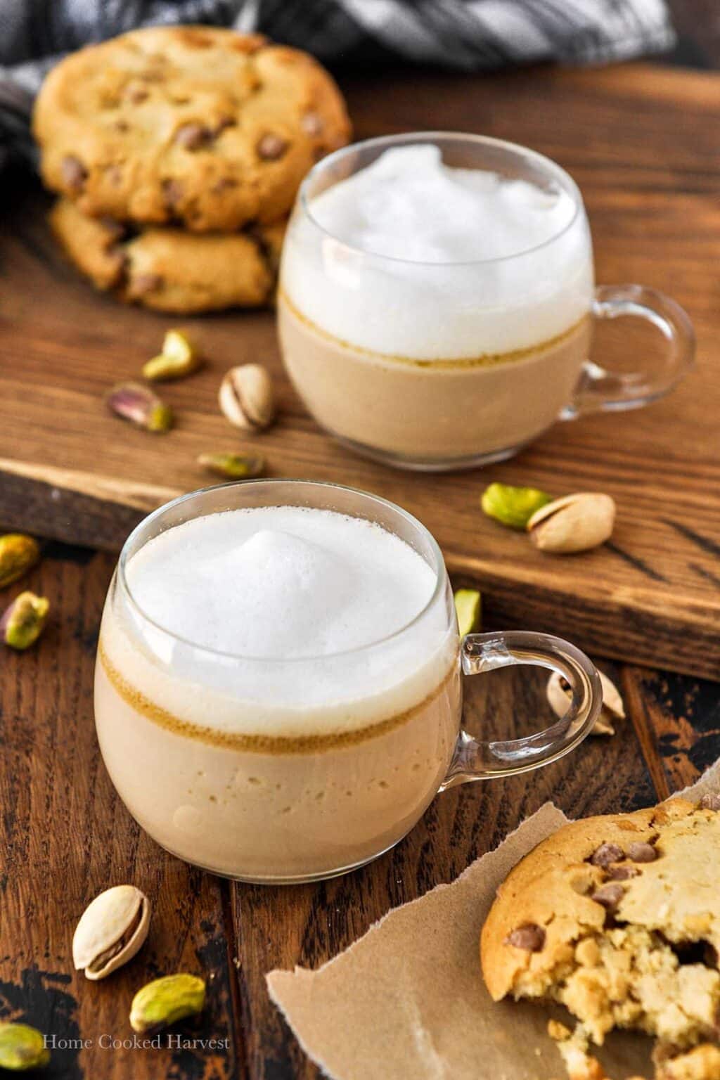 Starbucks Copycat Pistachio Latte Recipe Home Cooked Harvest