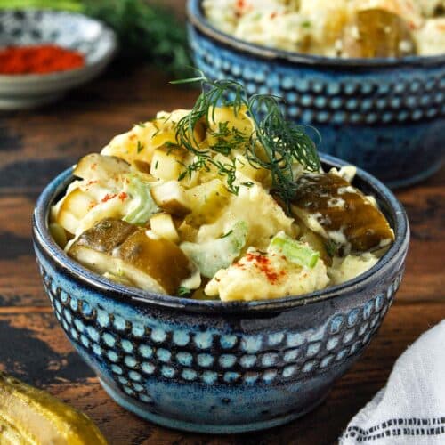 Dill Pickle Potato Salad Home Cooked Harvest