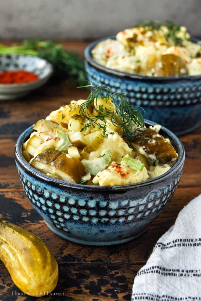 Dill Pickle Potato Salad Home Cooked Harvest