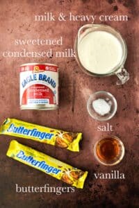 No Churn Butterfinger Ice Cream Recipe - Home Cooked Harvest