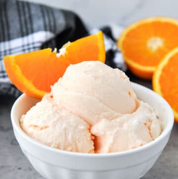 Orange Creamsicle Ice Cream Recipe - Home Cooked Harvest