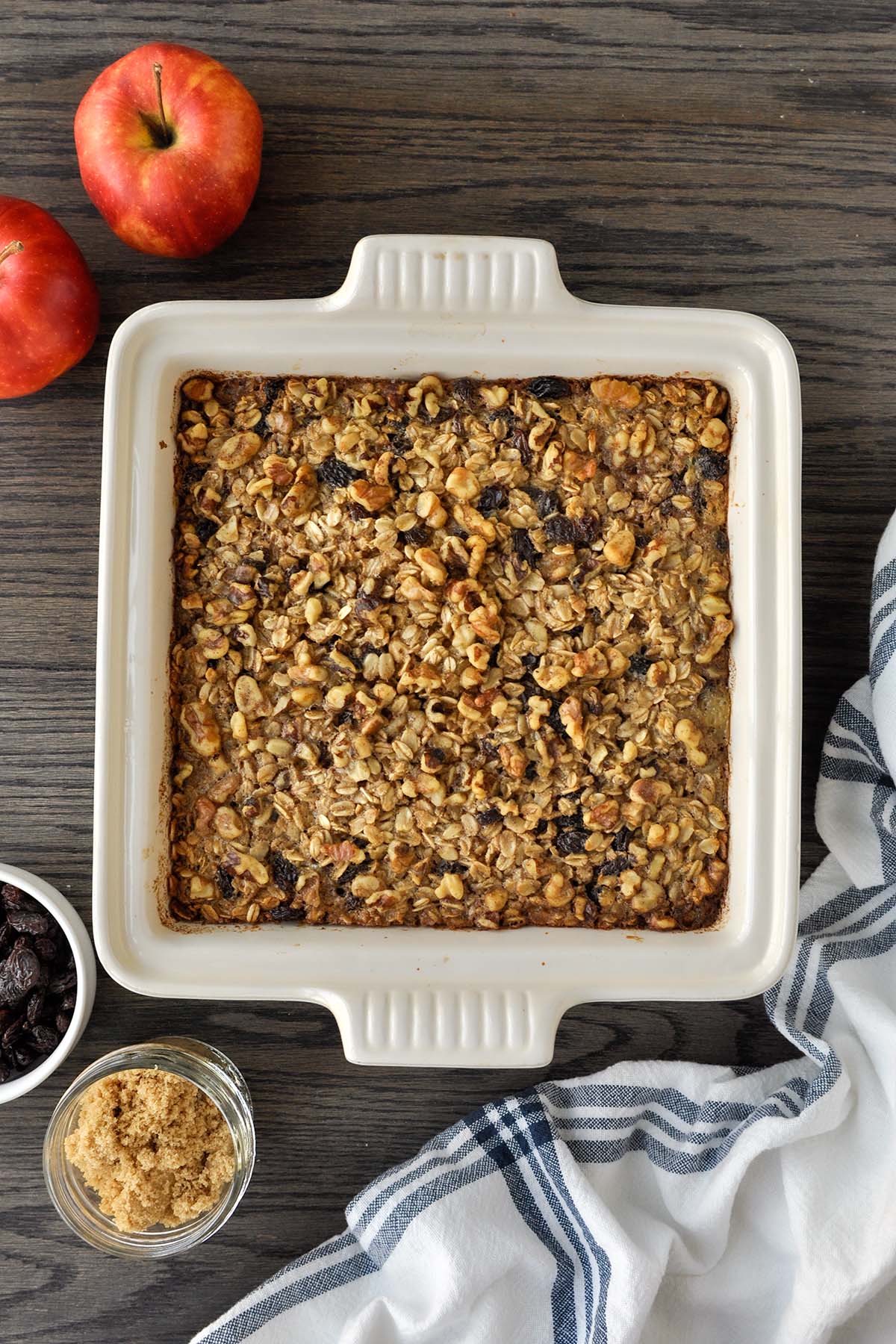 Apple Cinnamon Baked Oatmeal Recipe - Home Cooked Harvest