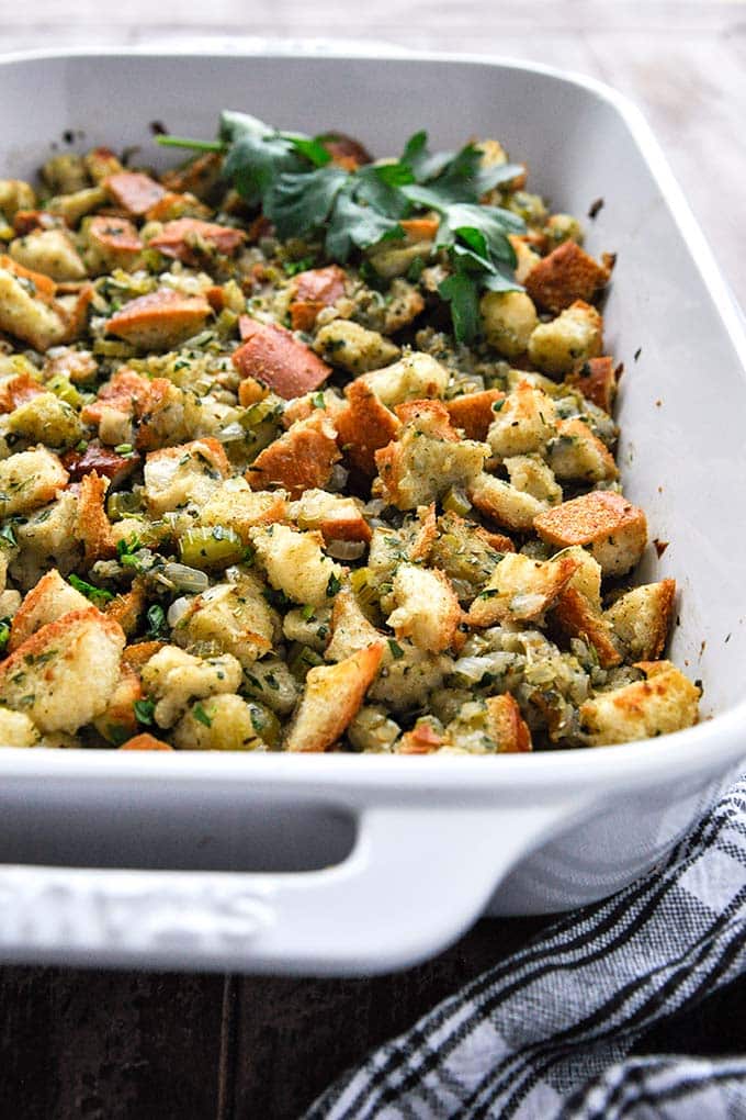 Easy Homemade Stuffing from Scratch