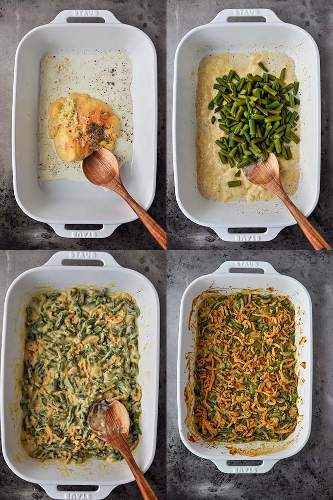 Step by step instructions to make this casserole recipe.