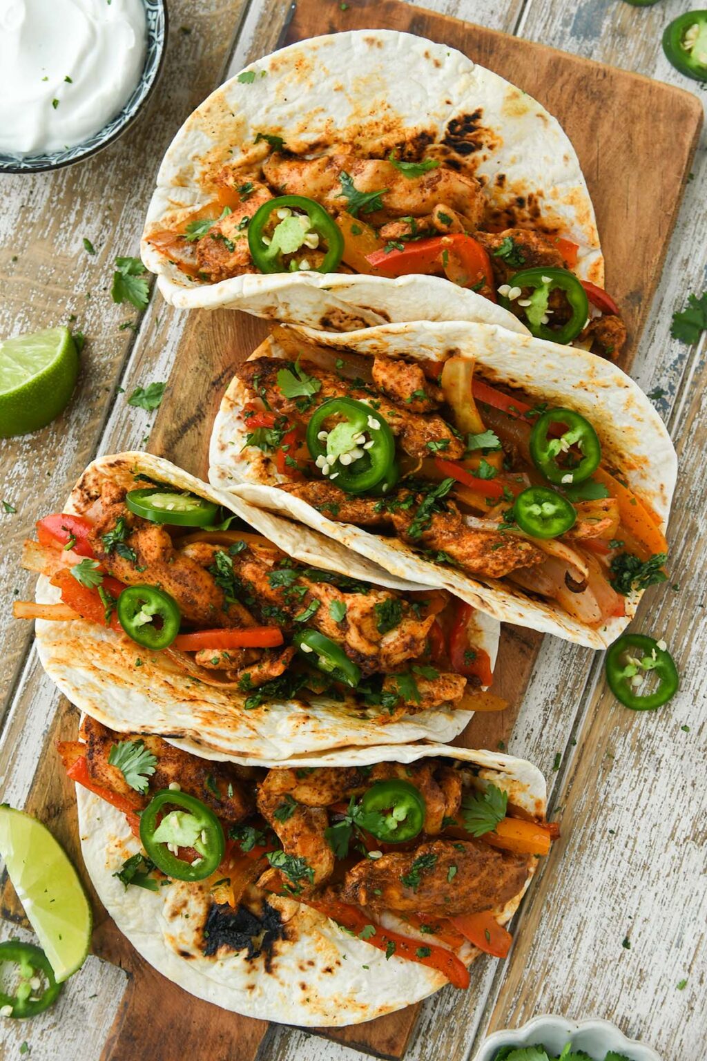 Sheet Pan Chicken Fajitas - Home Cooked Harvest
