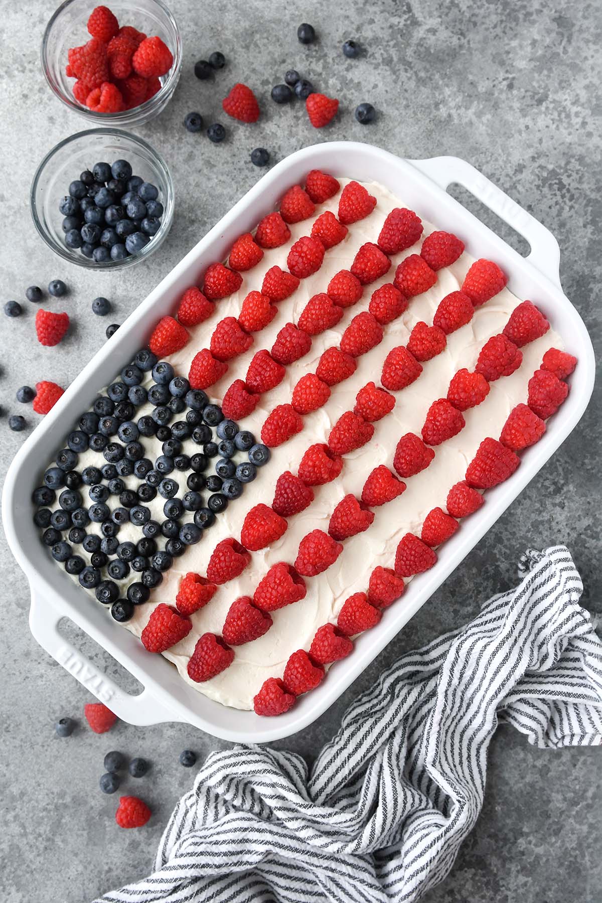 American Flag Cake